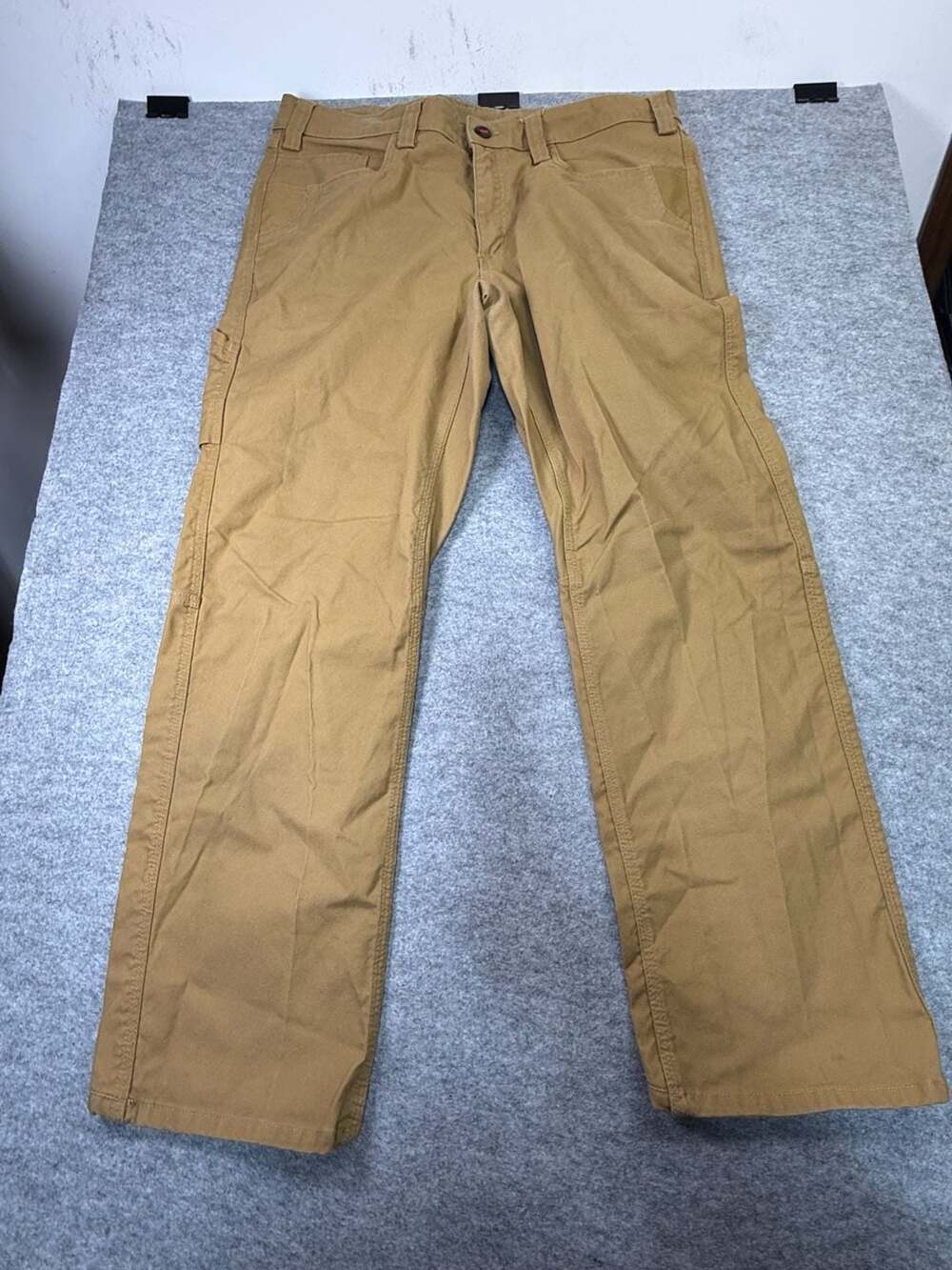 Milwaukee Workwear Men's Style 701 Tan Carpenter Work Pants 38x30